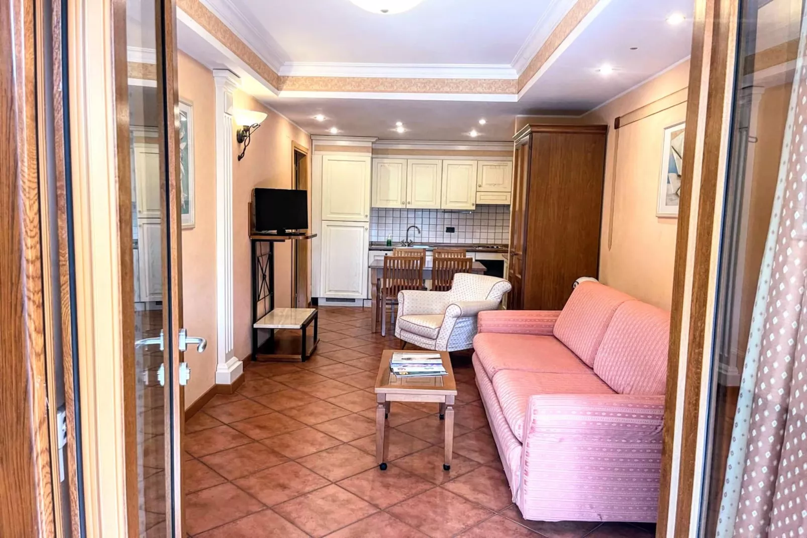 Bilocale vista Golf 120 - 3 pax - Woonkamer