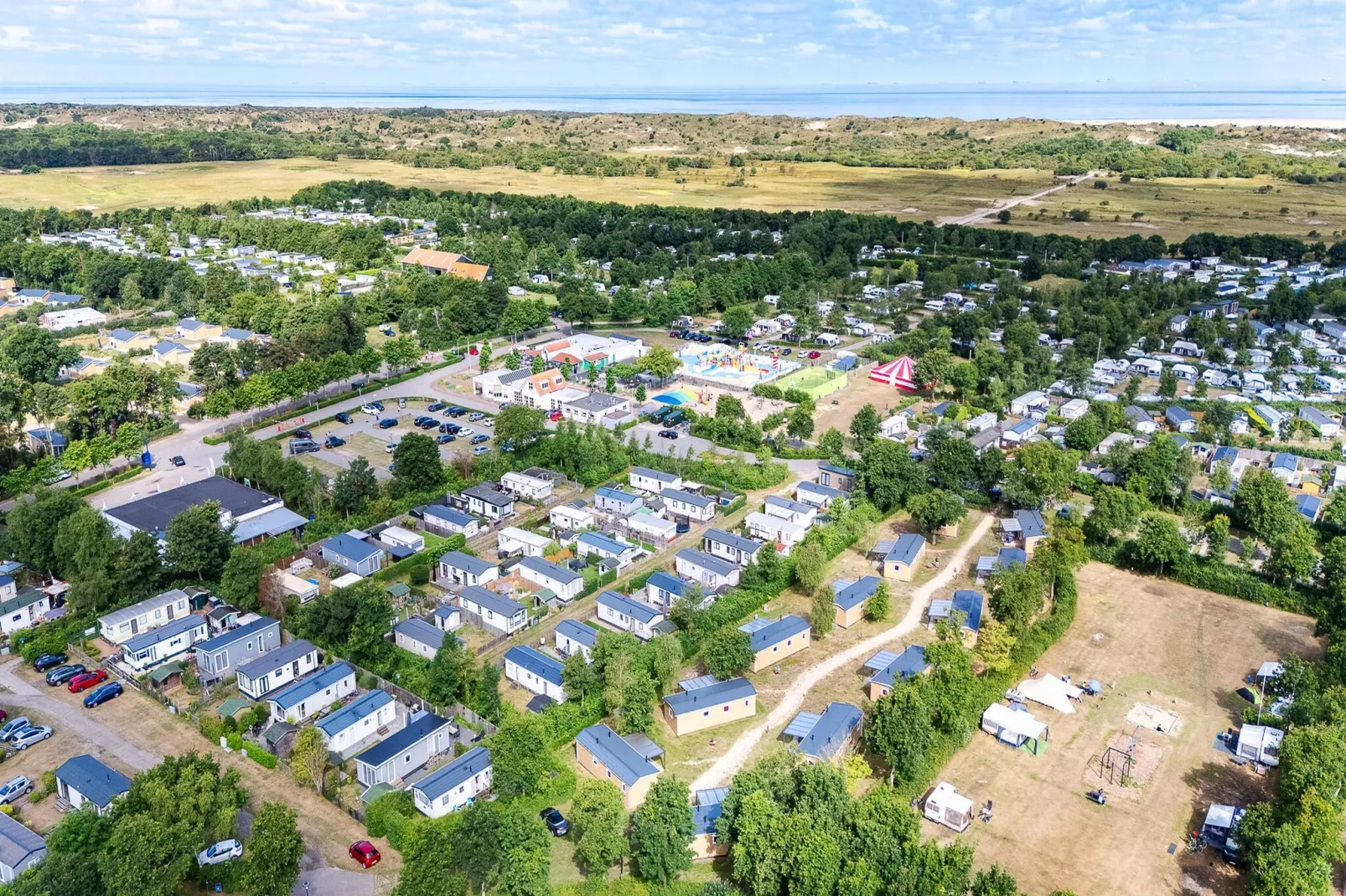 Duinhoeve Duinlodges 2 pers (huisdiervriendelijk) - Gebieden zomer 20km