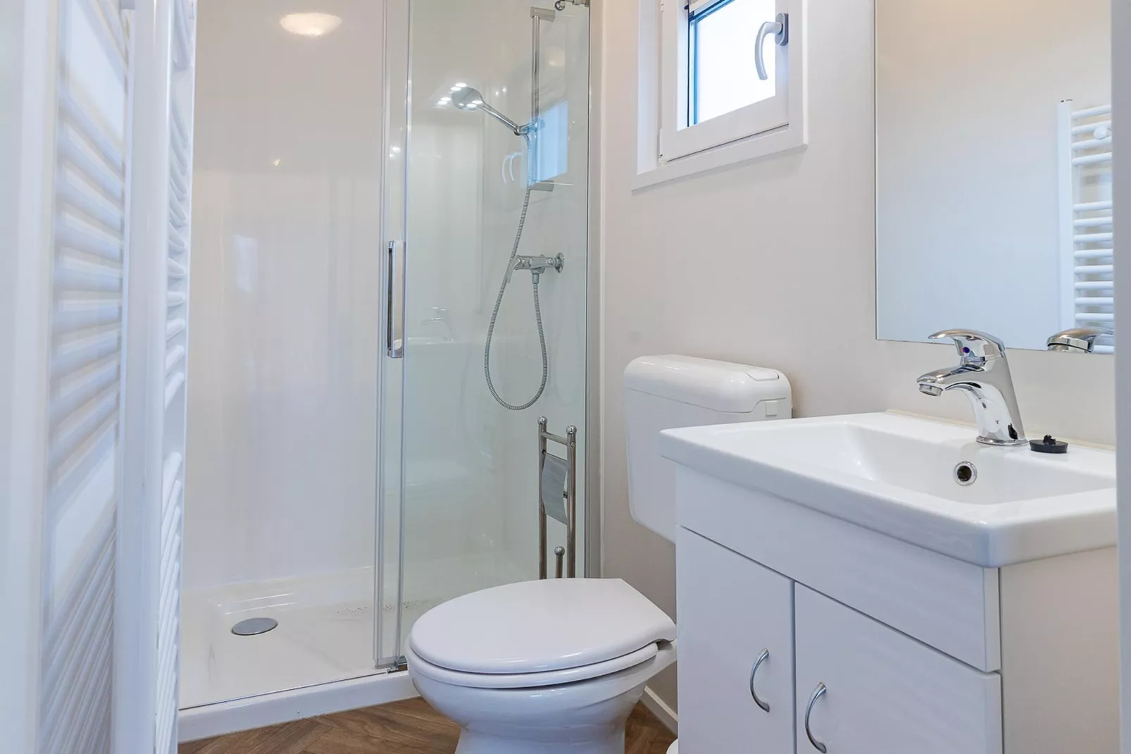 Duinhoeve chalet Schelp - Badkamer