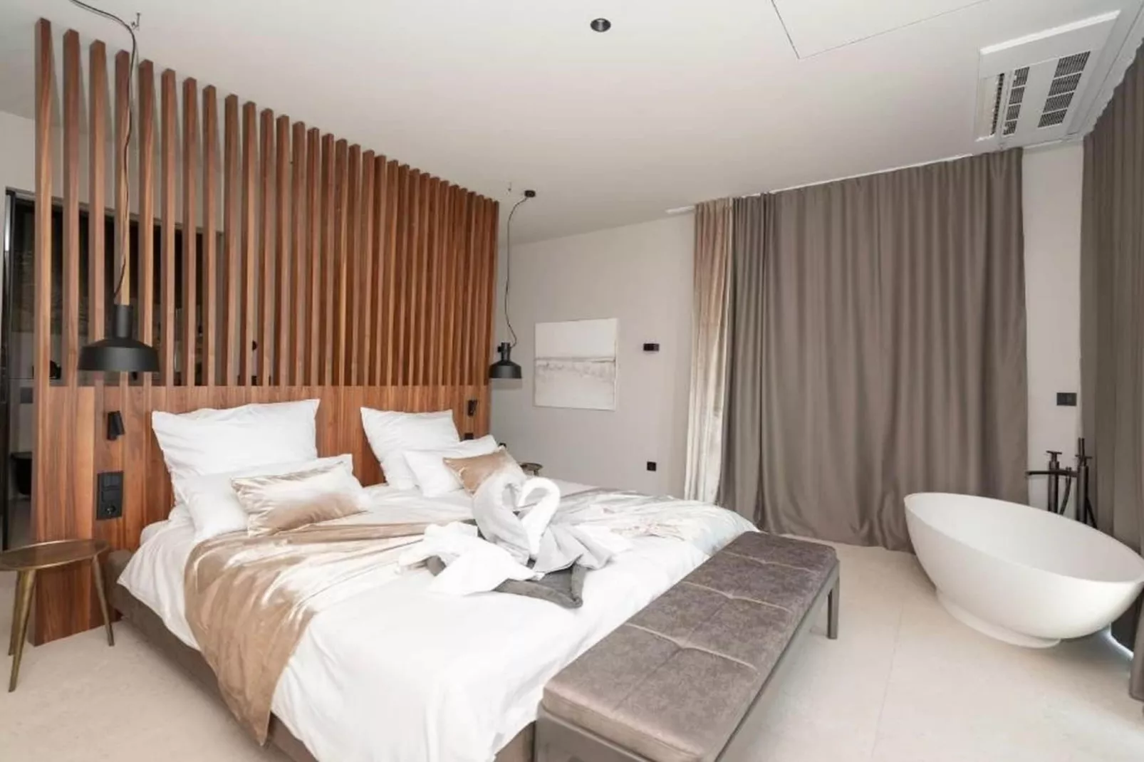 Luxury Beachfront Villa Malia Trogir with Pool - Slaapkamer