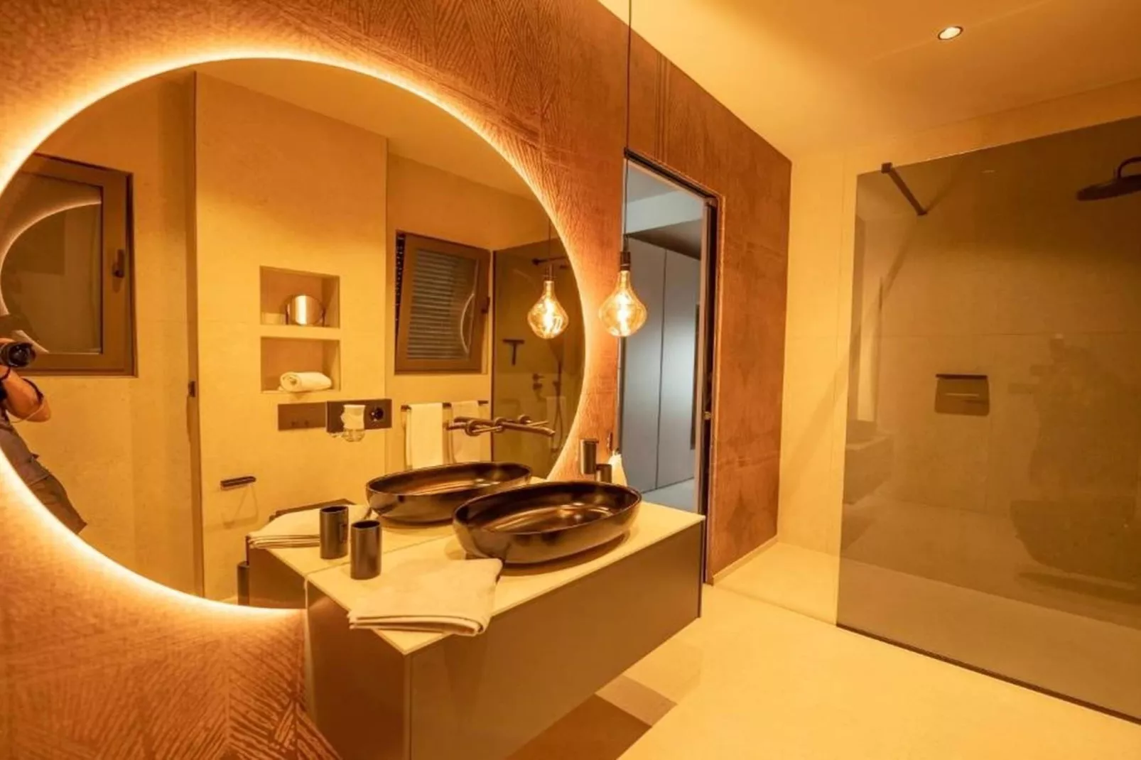 Luxury Beachfront Villa Malia Trogir with Pool - Badkamer