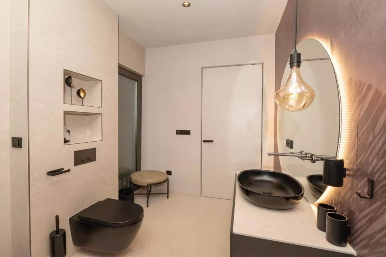 Luxury Beachfront Villa Malia Trogir with Pool - Badkamer