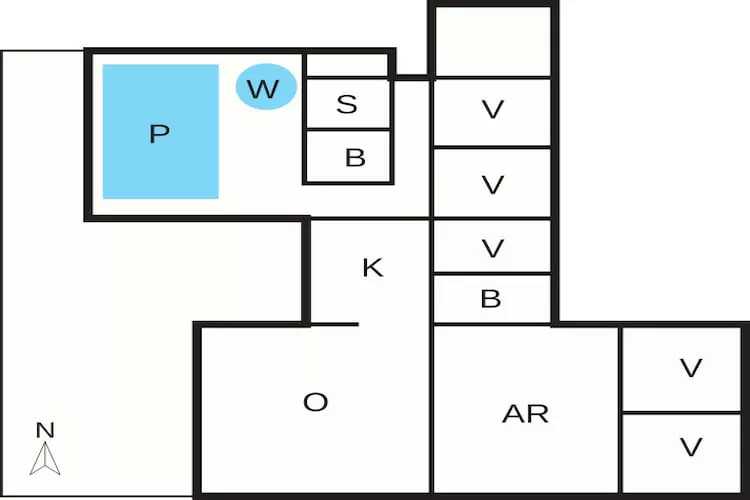 Luxe strandhuis voor 14 -- By Traum Ferienwohnungen - Plattegrond
