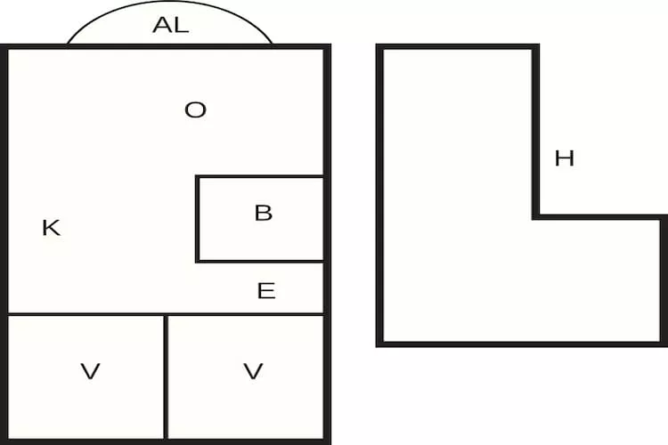 5 sterren vakantie huis in Løkken - Plattegrond