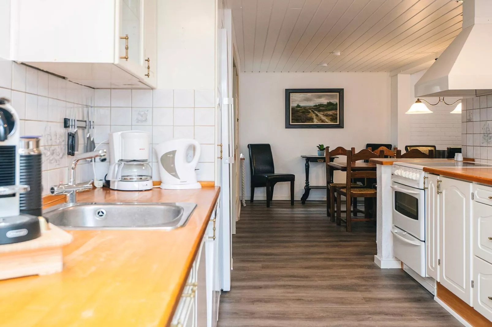 Ringkøbing herenhuis met spa en activiteitenruimte - Binnen