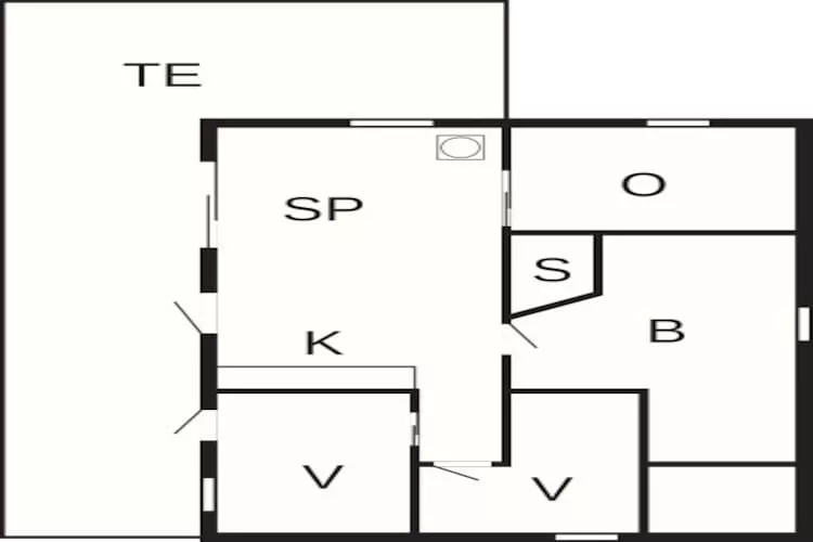 Ontspanning met bubbelbad in de buitenlucht - Plattegrond