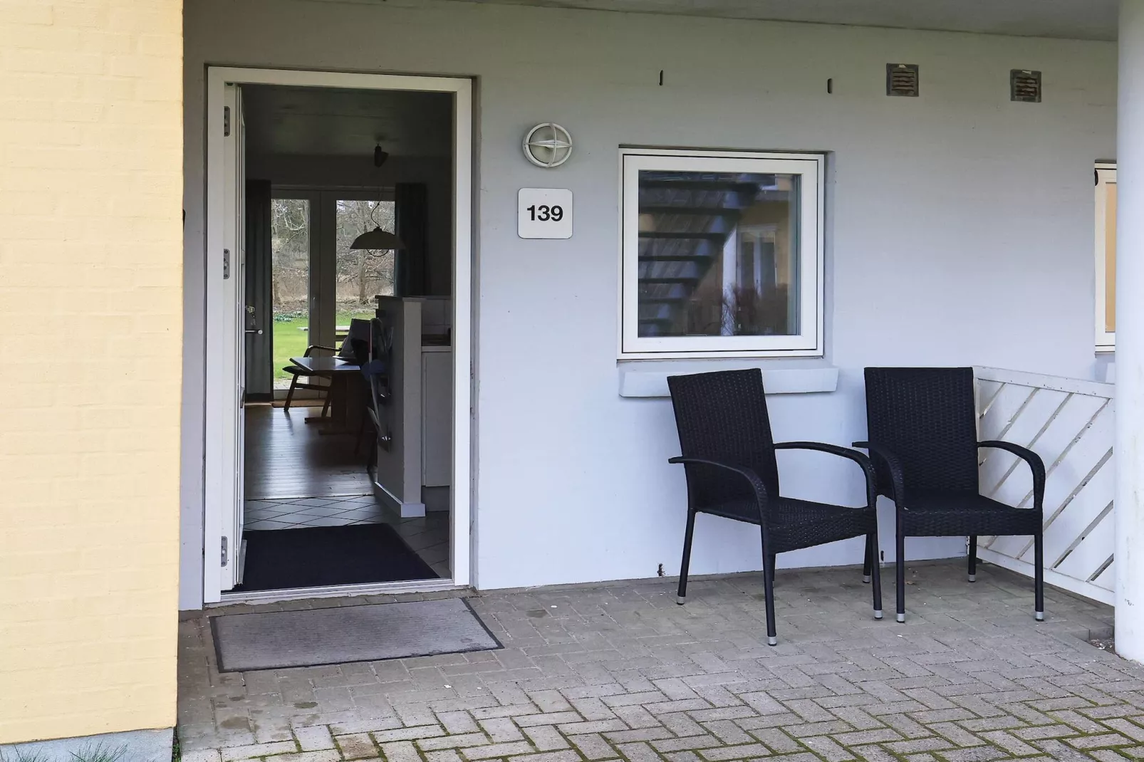 Hals Apartment ligt op 100 meter van het strand. - Uitzicht