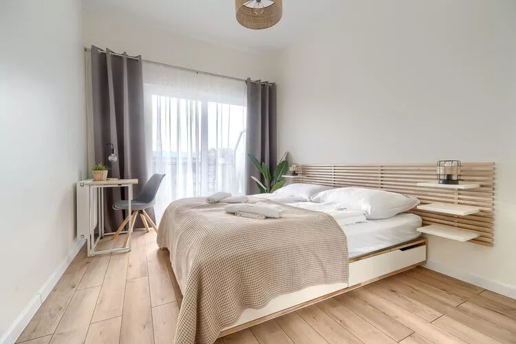 Apartament Spadochroniarzy 10E Nr 31 Dziwnow-Slaapkamer