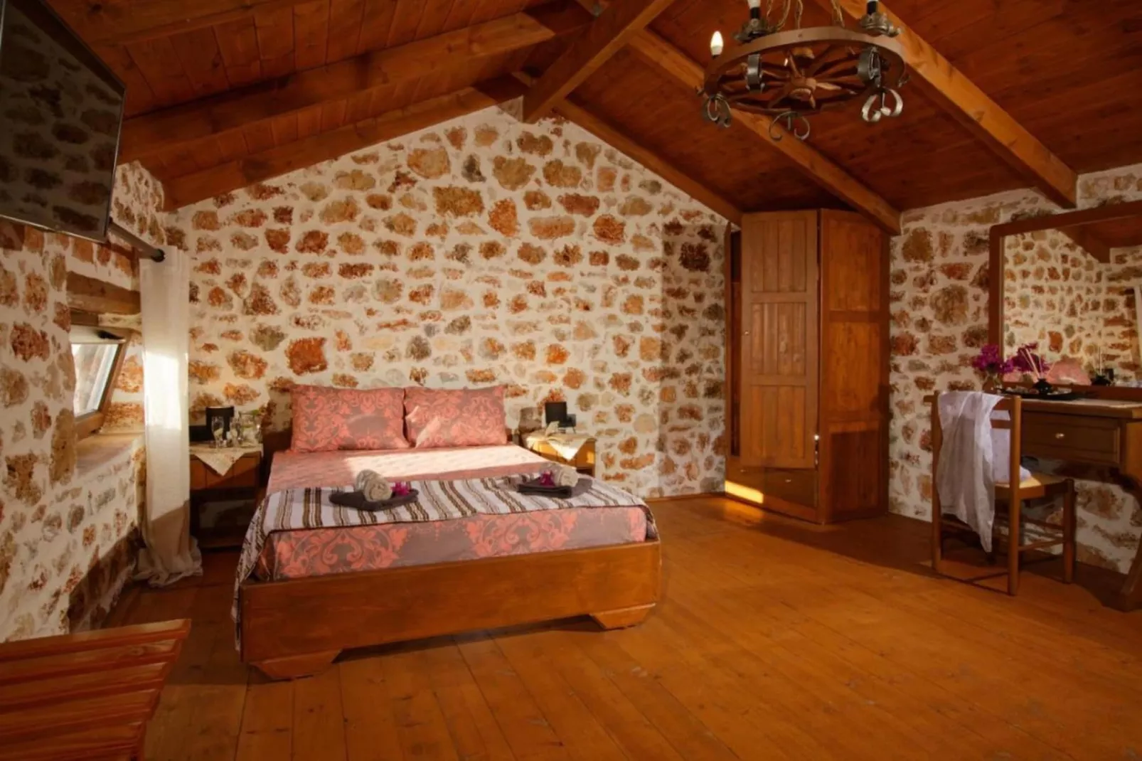 Seafront Villa Kallia & George - Slaapkamer