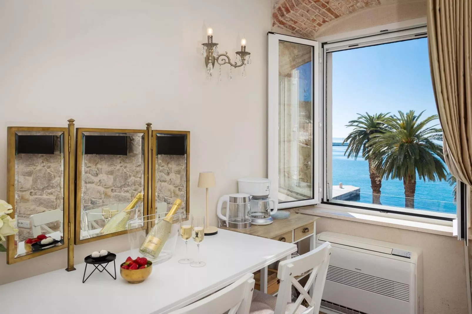 Split Diocletian Palace - Room 1 (2+1) - Uitzicht zomer