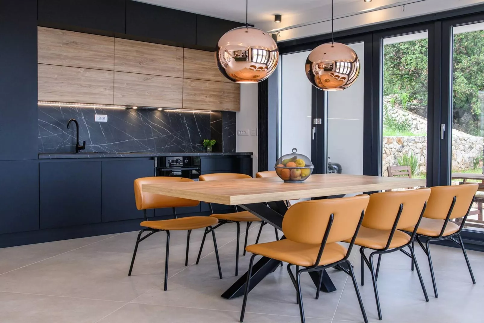 Luxury Villa Soleia Skrip with Private Pool - Keuken