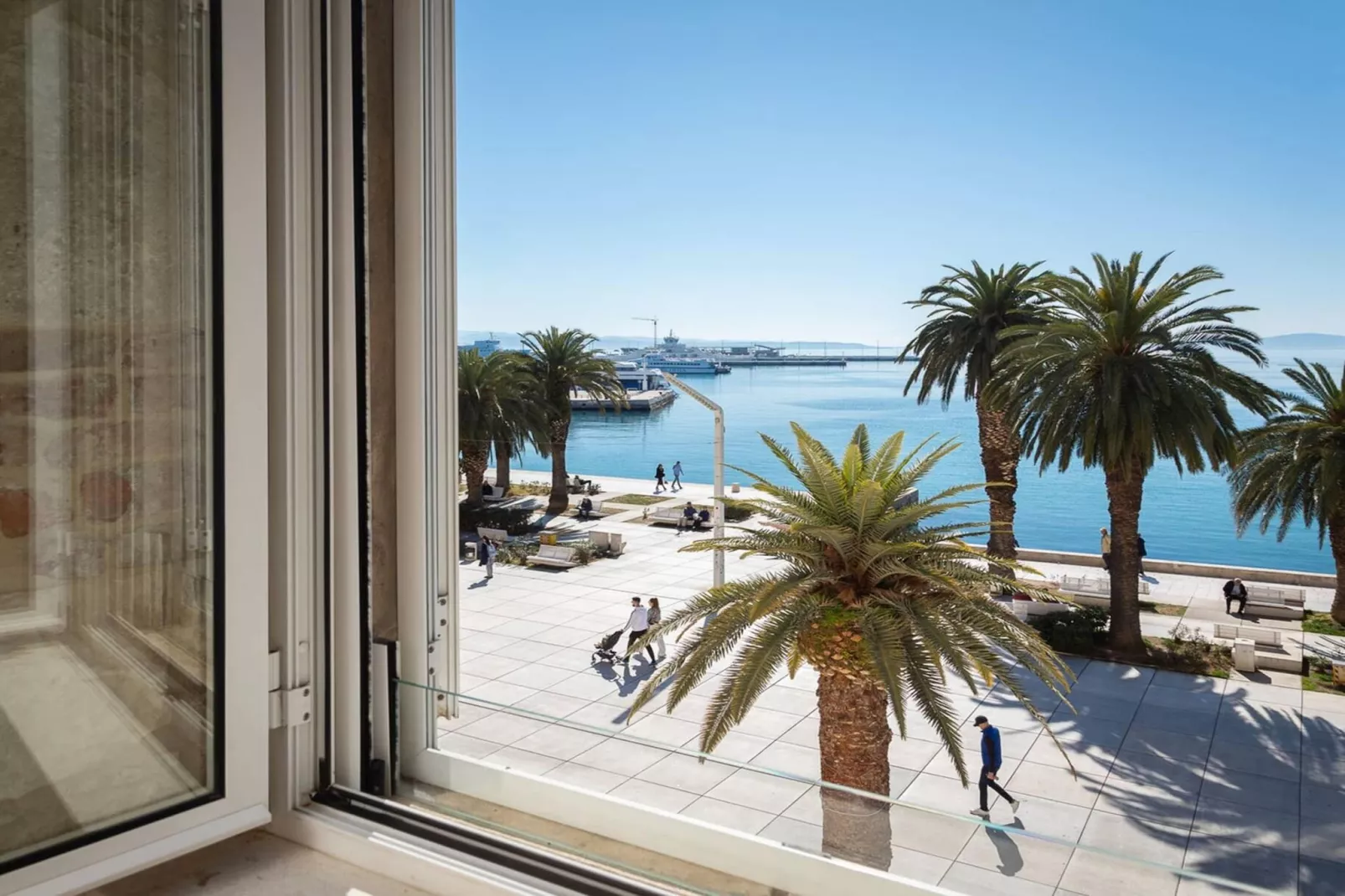 Split Diocletian Palace - Room 2 (2+0) - Uitzicht zomer