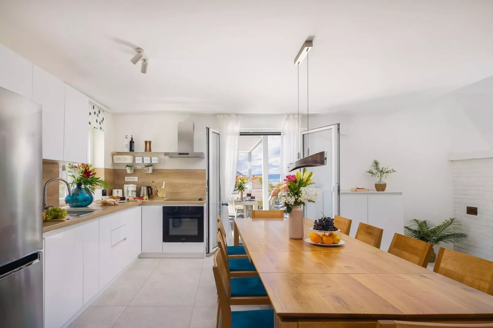 Luxury Villa Mila Supetar with Pool in the Center - Eetkamer