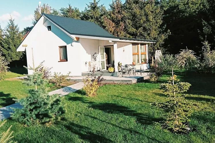 Budlejowy domek dla 4 osób w Kołczewie-Buitenkant zomer