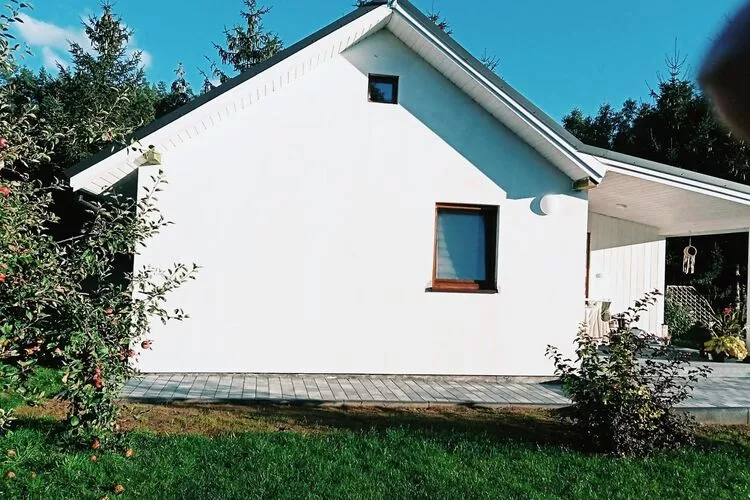 Budlejowy domek dla 4 osób w Kołczewie-Buitenkant zomer