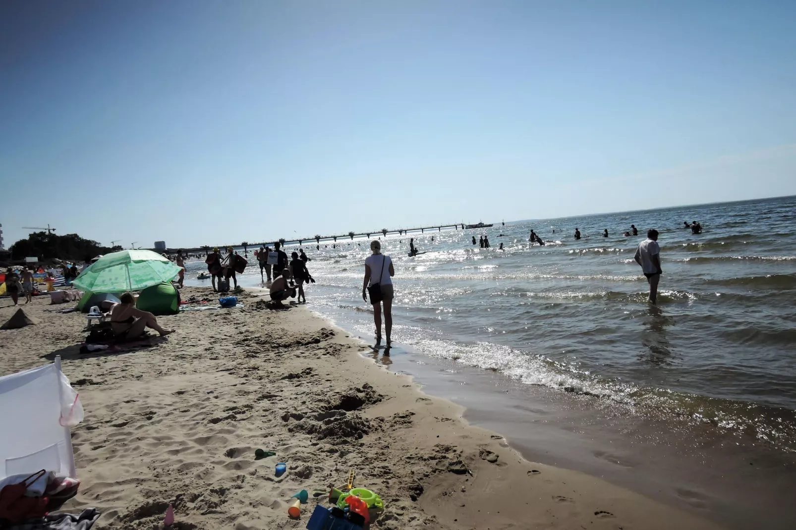 Budlejowy domek dla 4 osób w Kołczewie-Gebieden zomer 5km