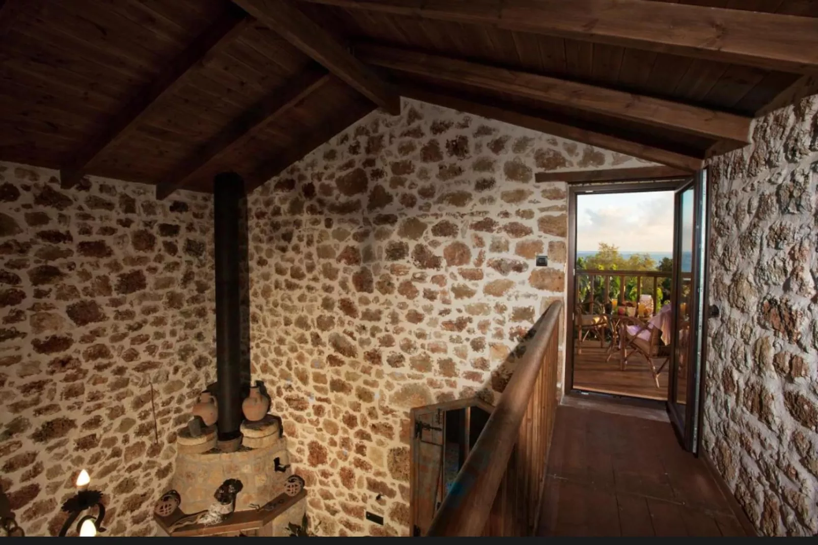 Seafront Villa Kallia & George - Overloop