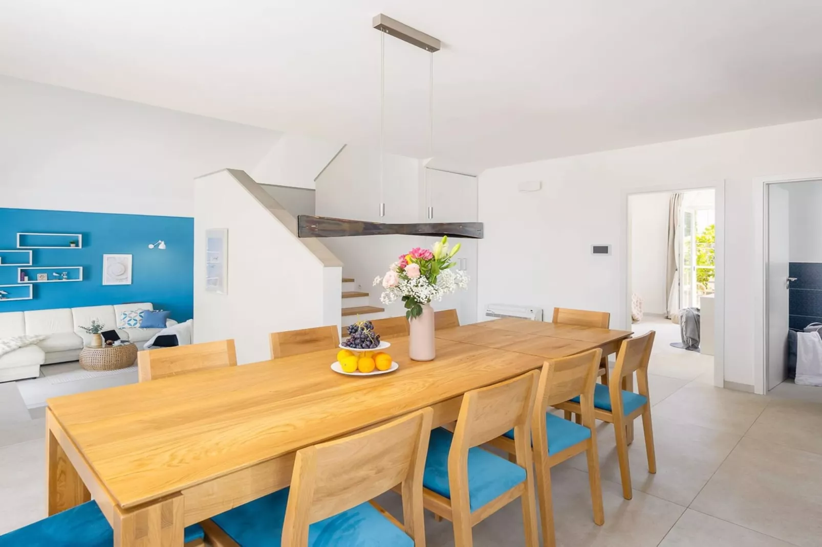 Luxury Villa Mila Supetar with Pool in the Center - Eetkamer