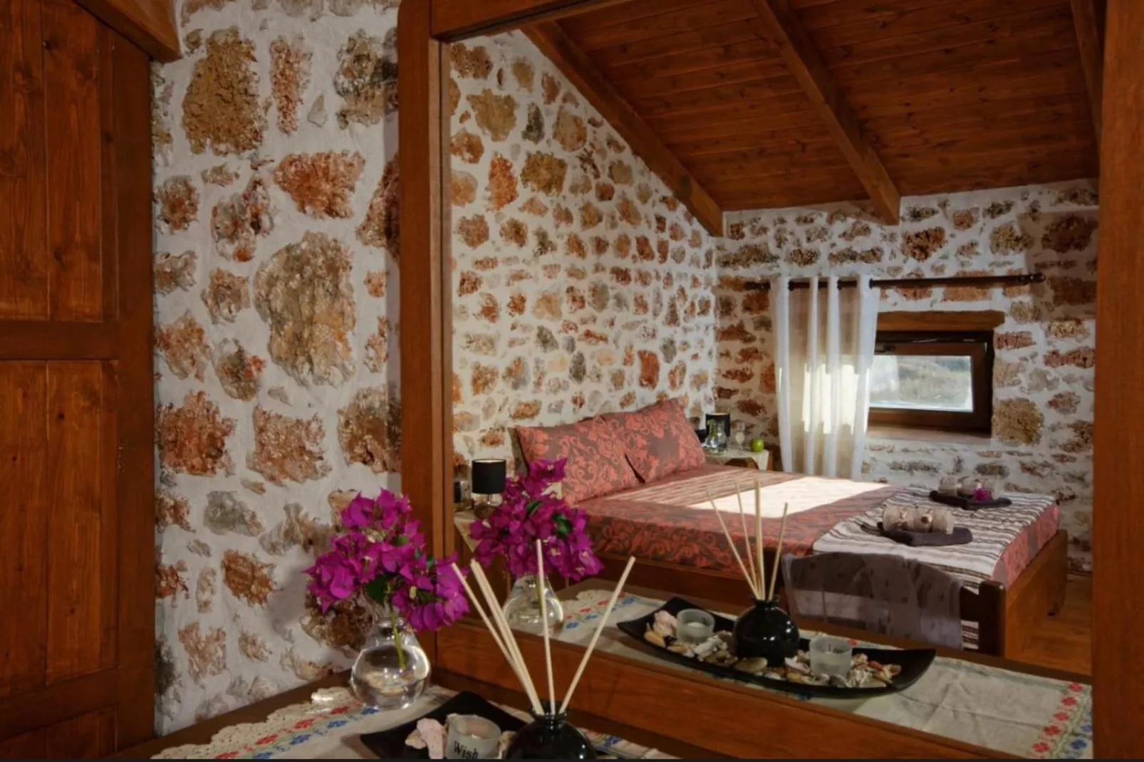 Seafront Villa Kallia & George - Slaapkamer