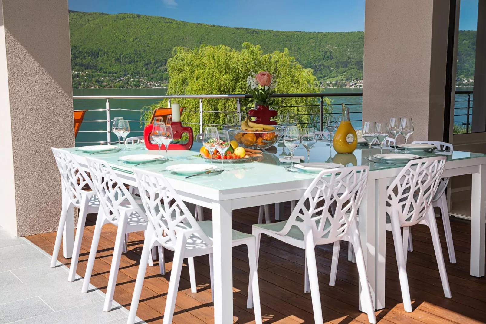 Villa Bagatelle pour 10 personnes - Terrasbalkon