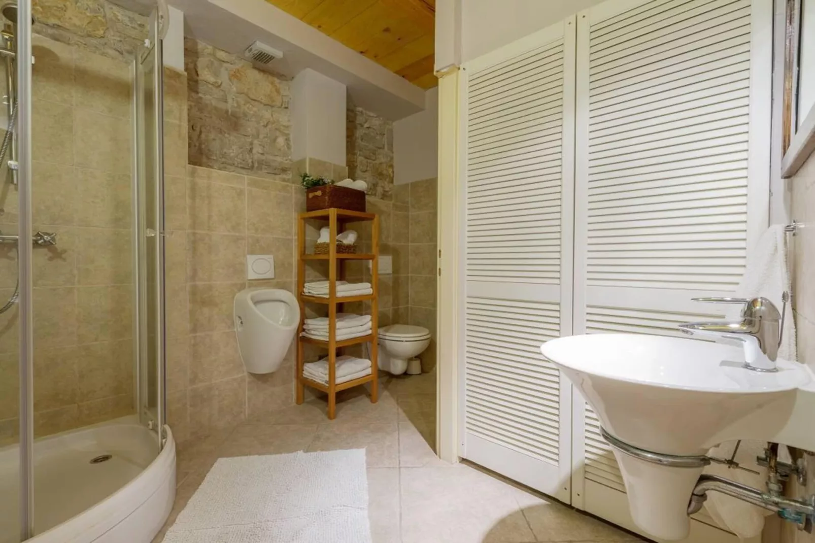 Luxury Seafront Villa Mare Orebic with Pool - Badkamer