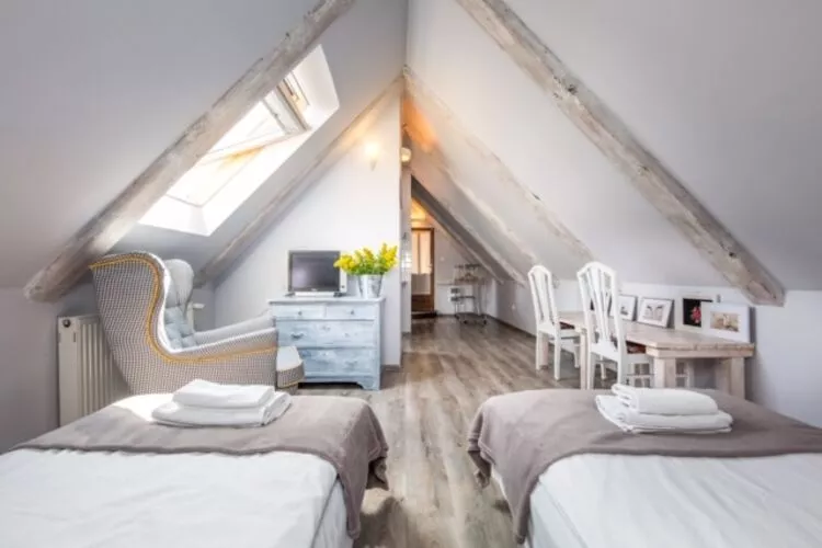 Dworek w Bełcznej-Slaapkamer