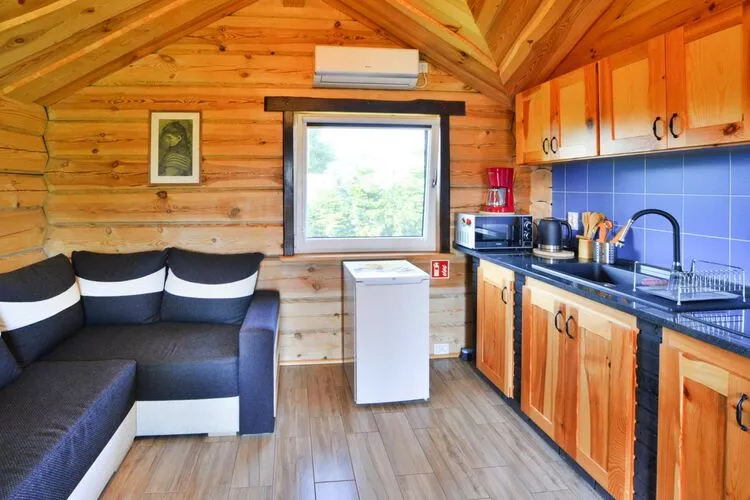 Kaktus Holiday resort sypialnia z sofami Osieki-Keuken