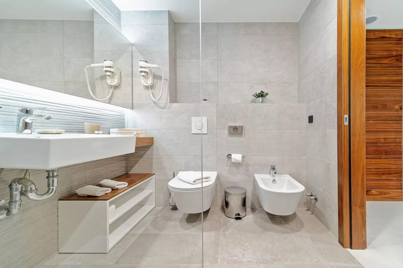 Luxury Villa Delight II – Promajna, Heated Pool - Badkamer