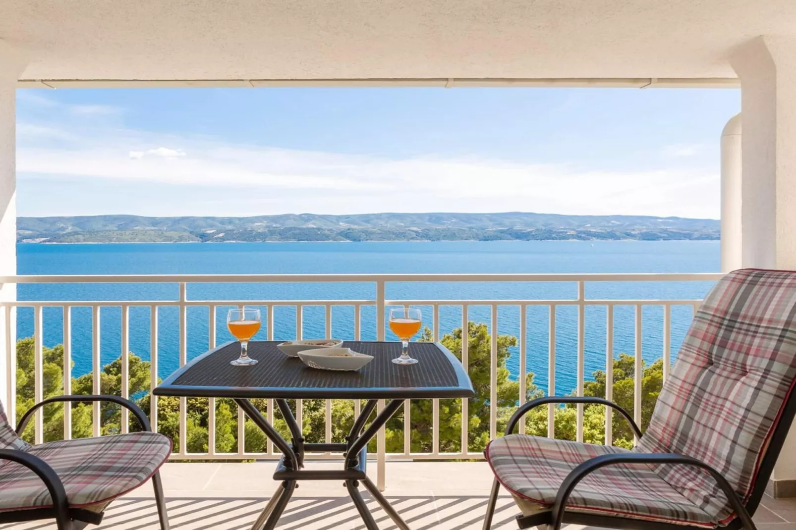 Luxury Villa Holiday Residence Omis w/ Heated Pool - Terrasbalkon