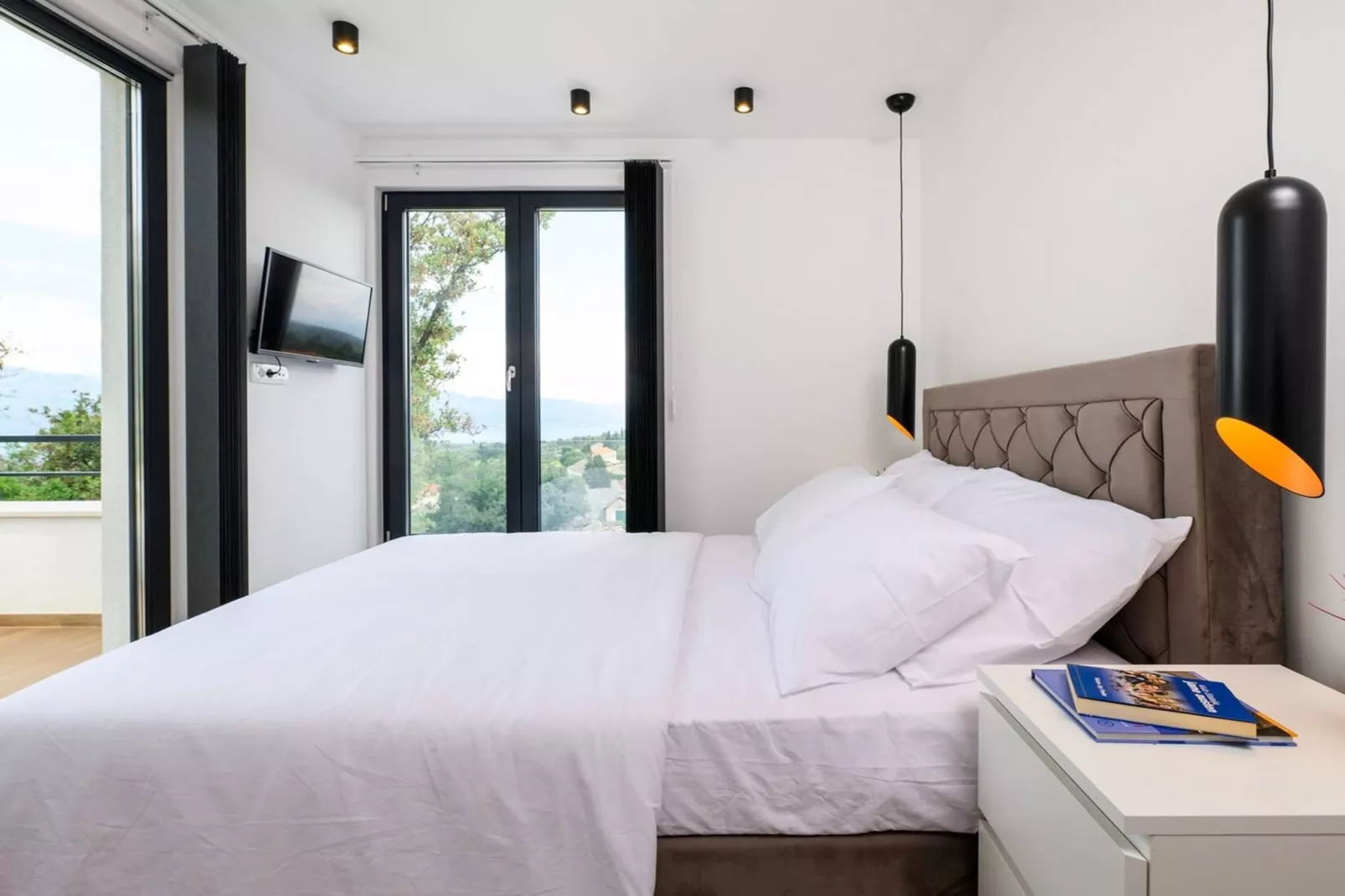 Luxury Villa Soleia Skrip with Private Pool - Slaapkamer