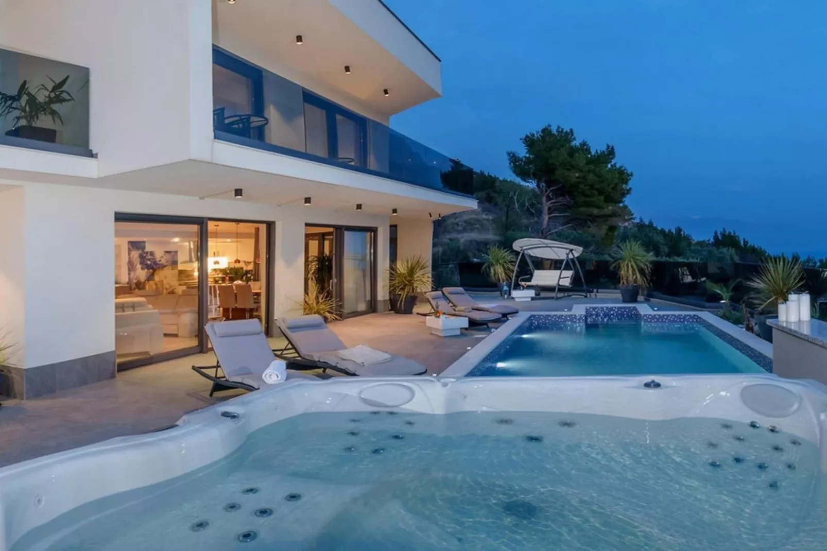 Luxury Villa Happiness Omis with Pool, Gym & Sauna - Zwembad