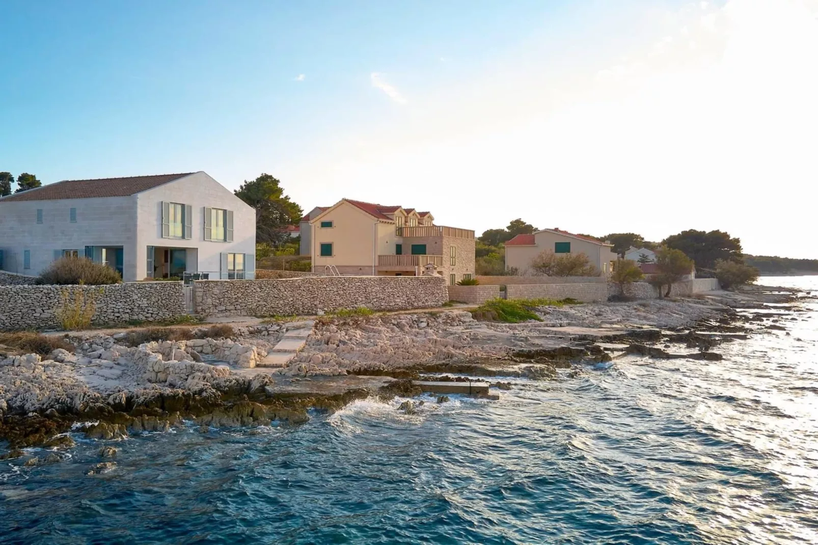 Luxury Seafront Villa Casa Familija Brac with Pool - Gebieden zomer 1km