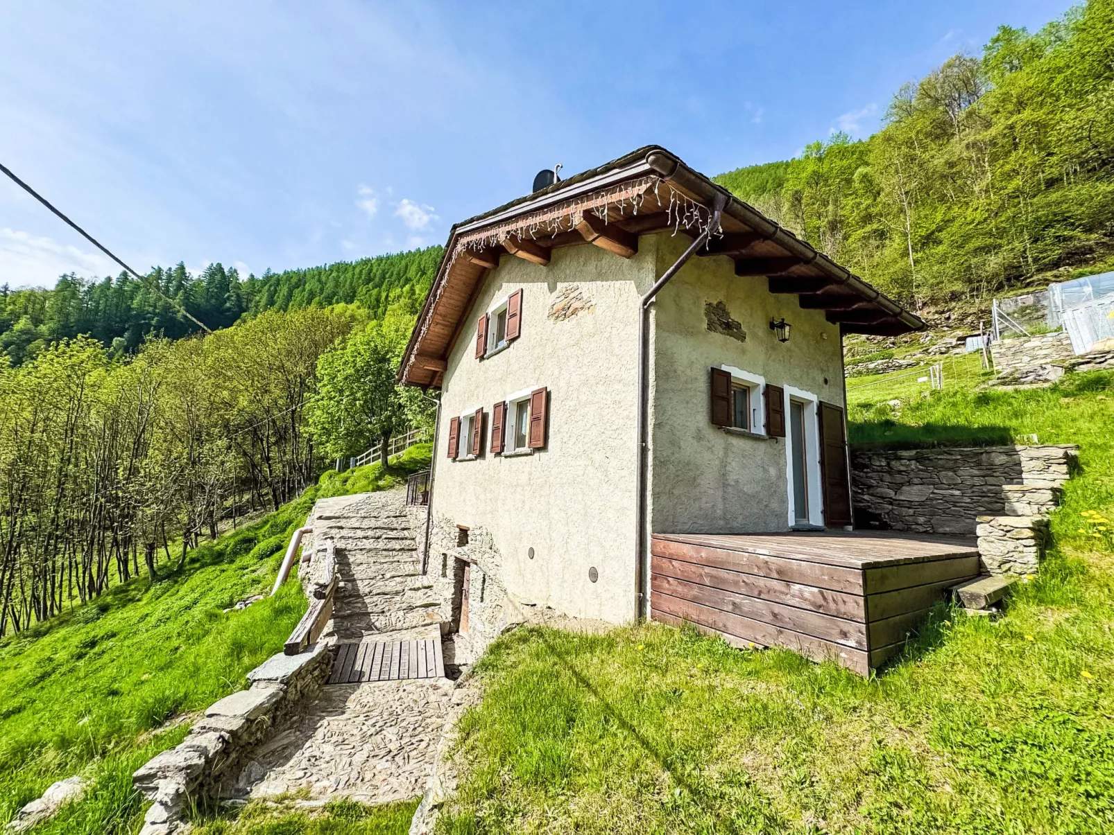 Chalet 'Casa al Pozzo' mit Bergblick