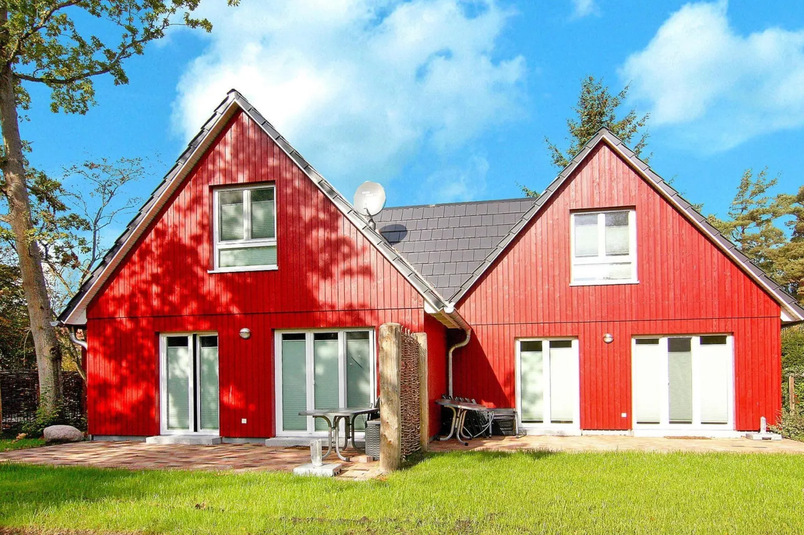 Doppelhaushälfte Luv in Zingst - Buitenkant zomer