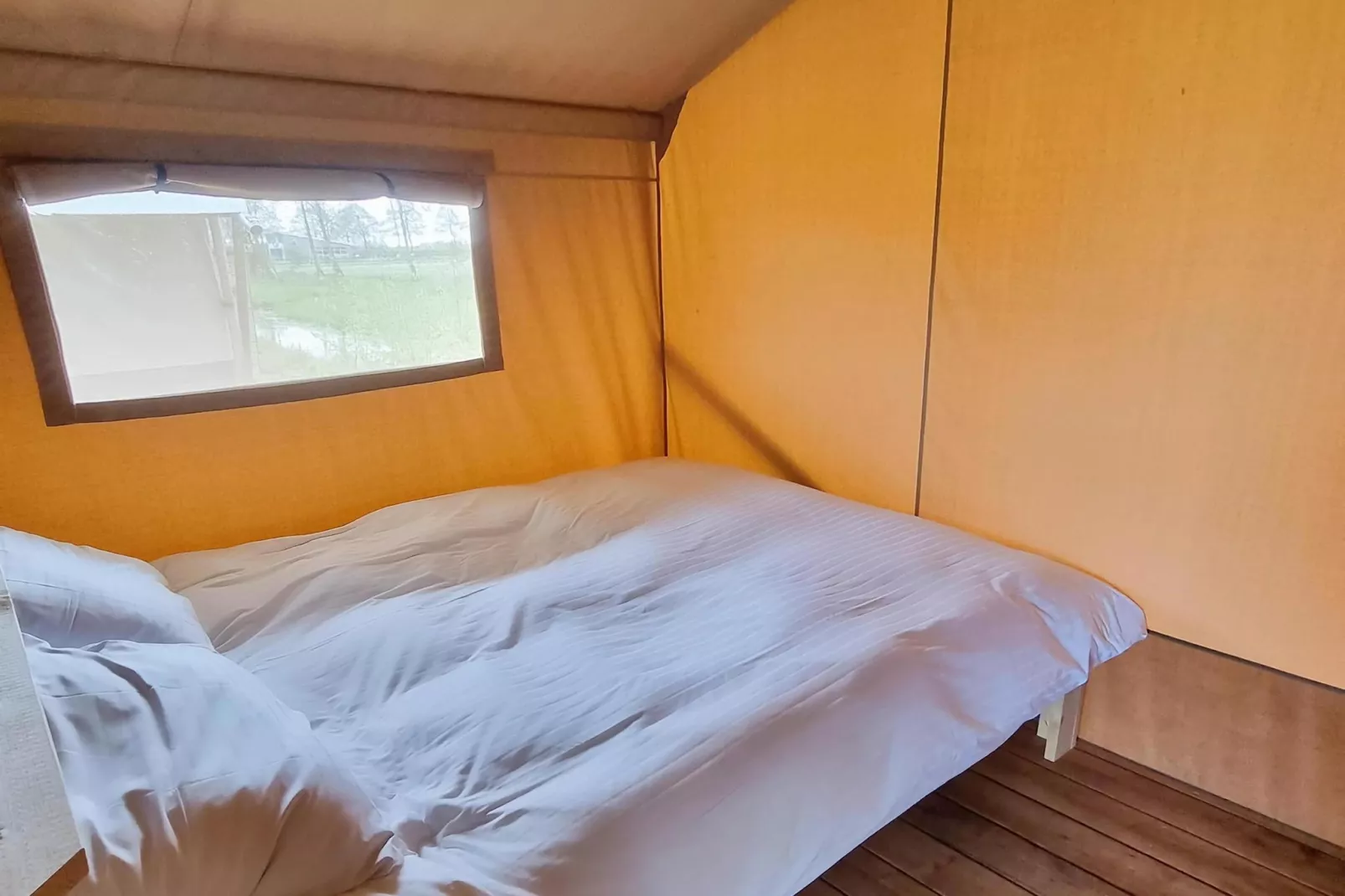 Luxe glamping met badkamer 1