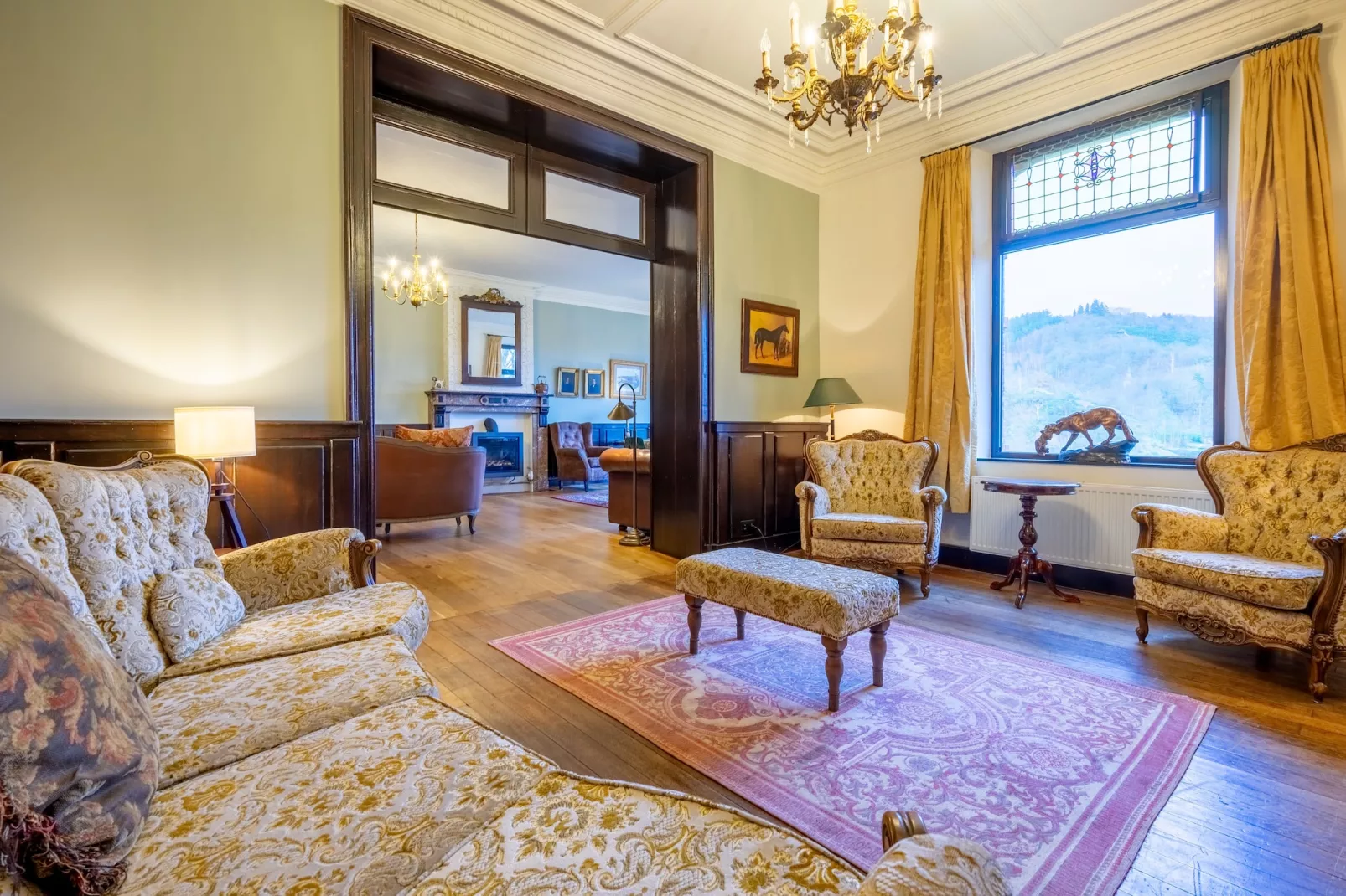 Chateau Constance volledig - Woonkamer