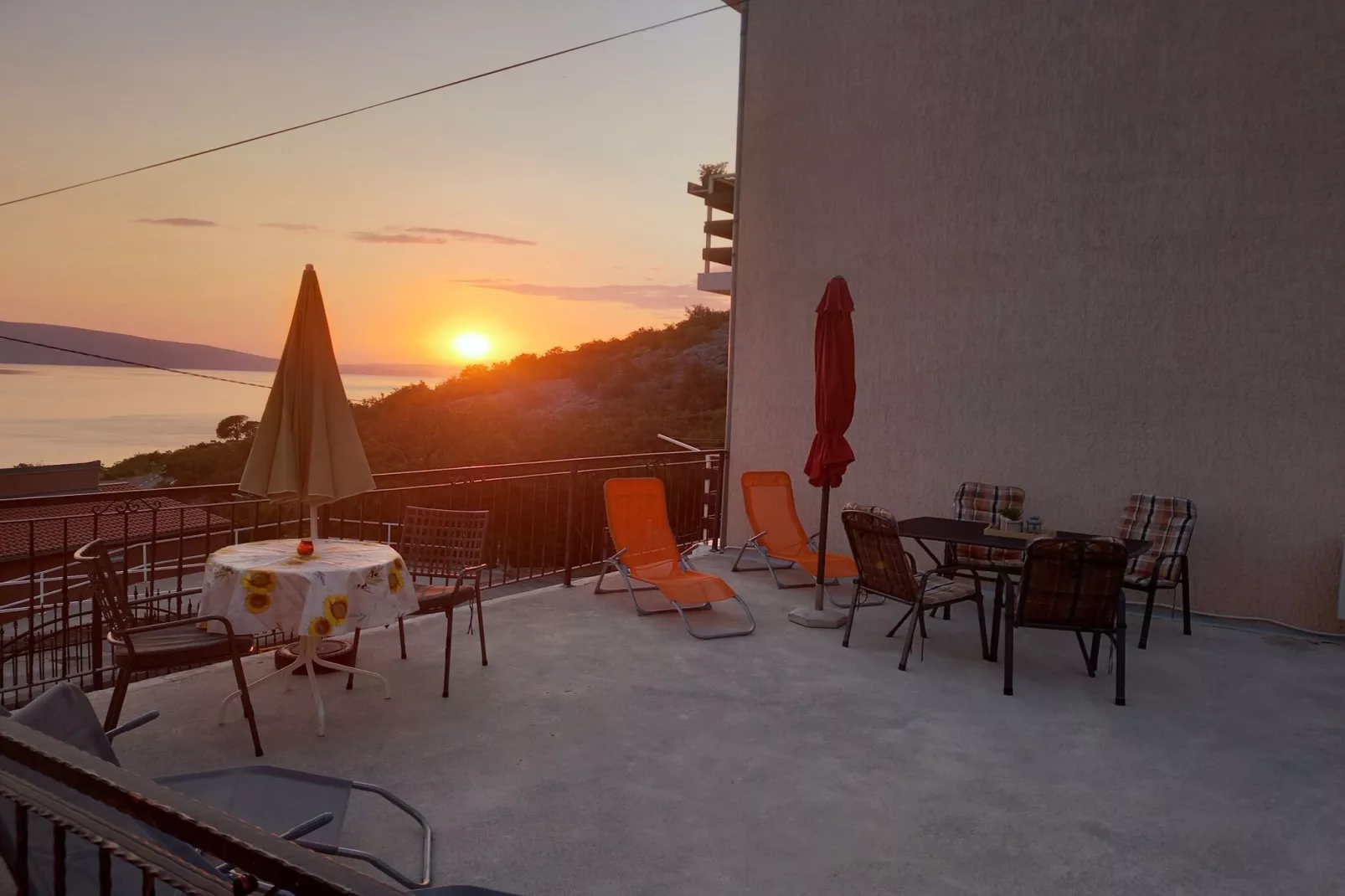 Apartments Luka & Leona - Studio Apartment with Terrace Leona - Uitzicht