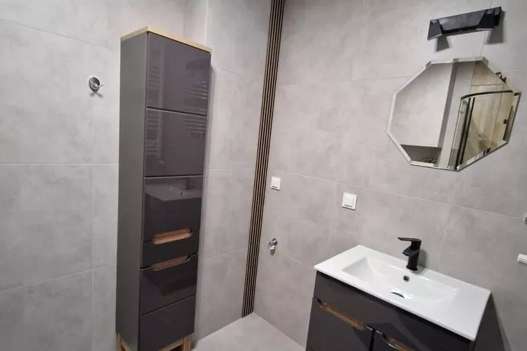 Apartamenty Biała Gąska Gąski - apartament 32-Badkamer