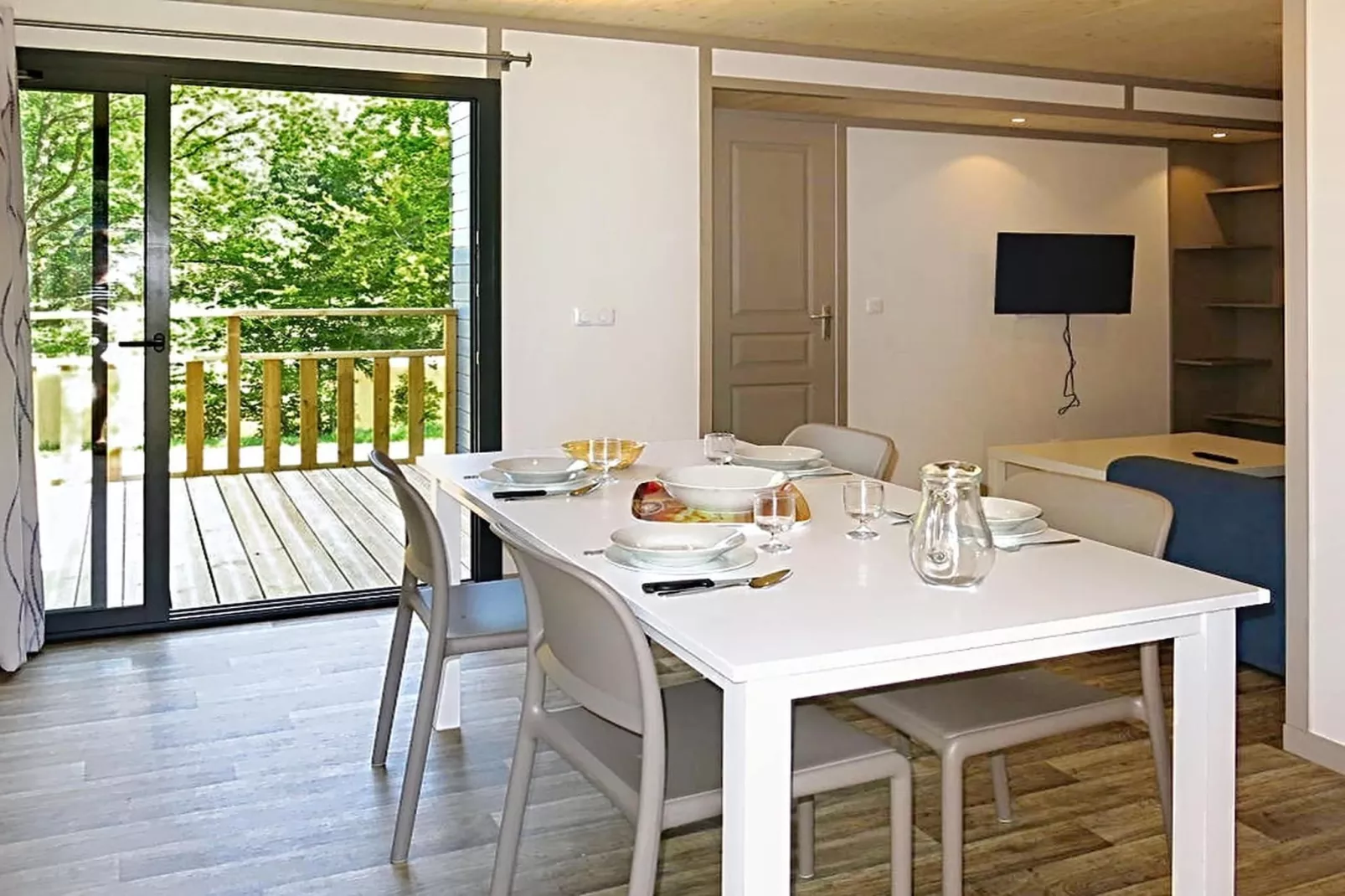 Cottage 2 pièces Supérieur - 2 pers - Eetkamer