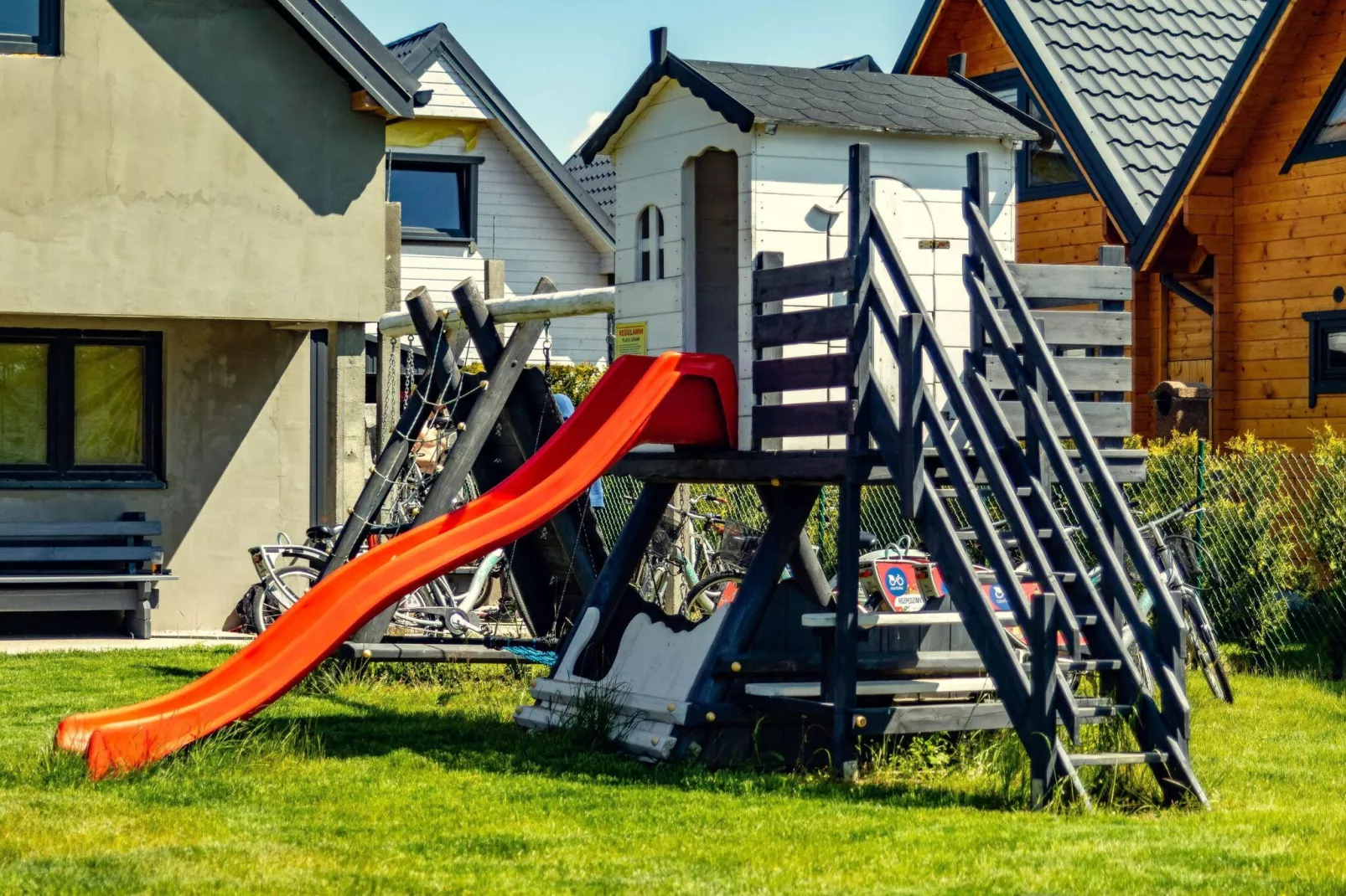 Zyga domki Gaski-Tuinen zomer