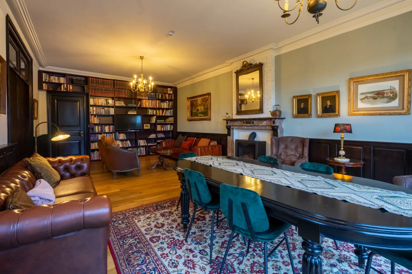 Chateau Constance volledig - Woonkamer