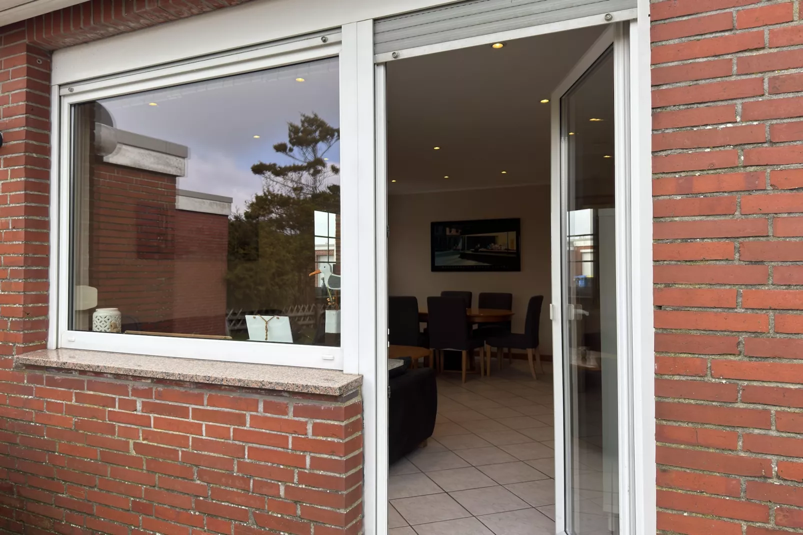 Bungalow in Dornumersiel - Terrasbalkon