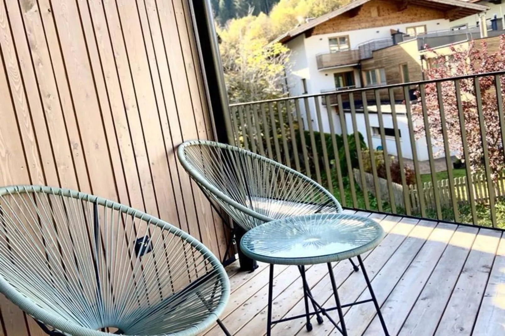 Bergzeit Appartements - Terrasbalkon