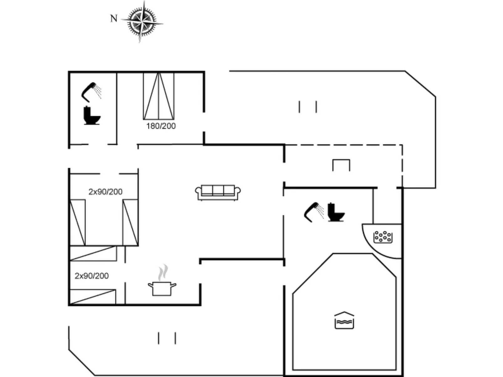 "Athisl" - 800m from the sea