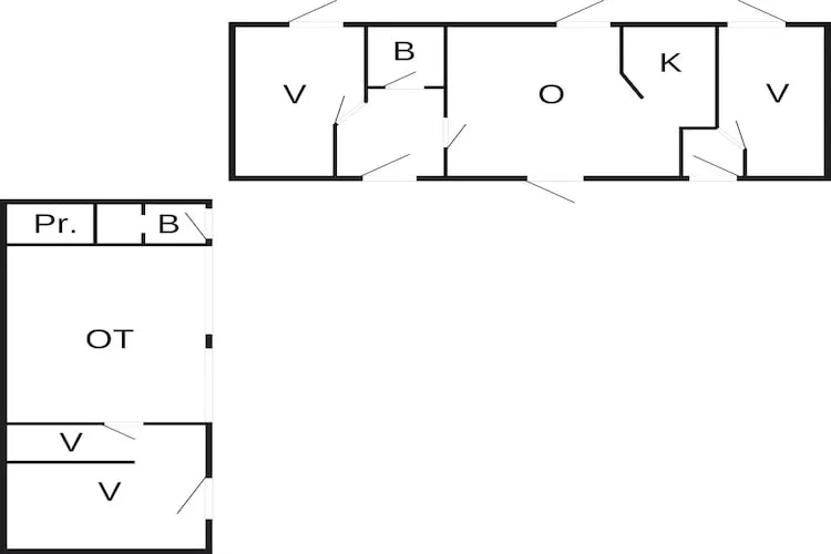 8 persoons vakantie huis in Thyholm-By Traum - Plattegrond