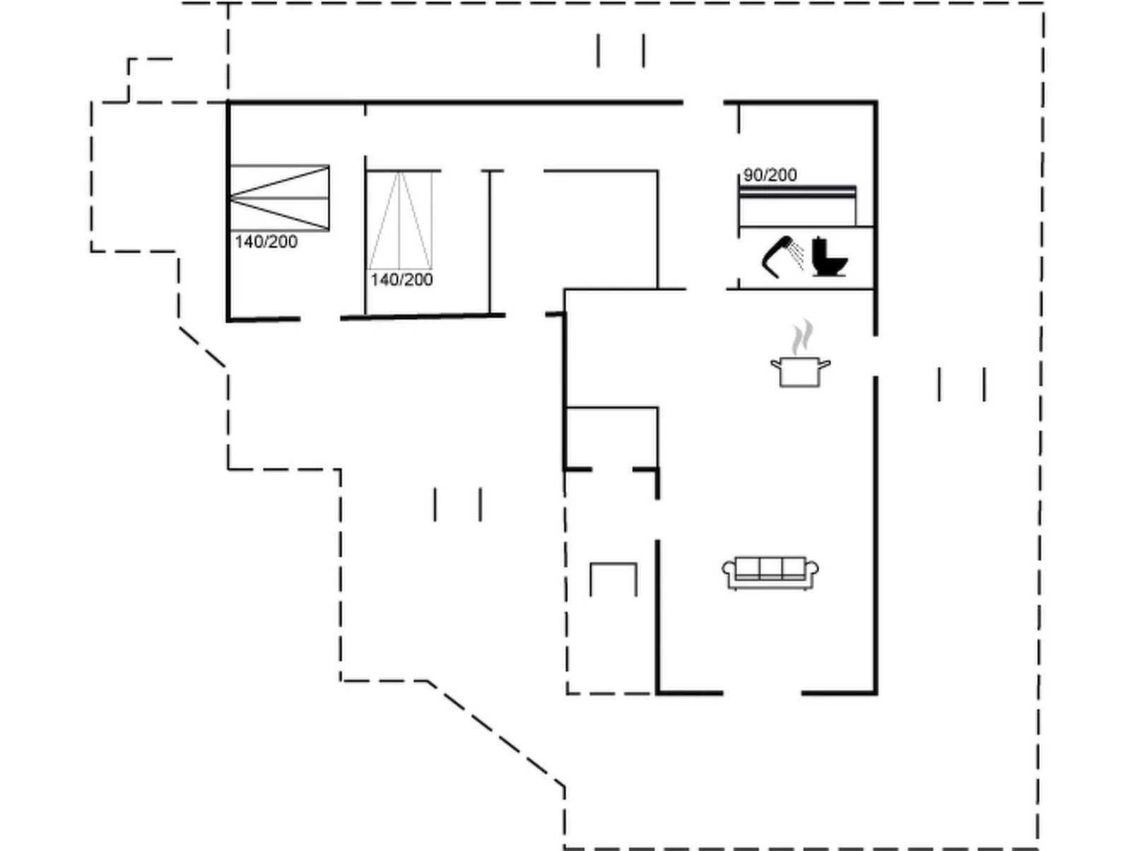 "Adser" - 600m from the sea