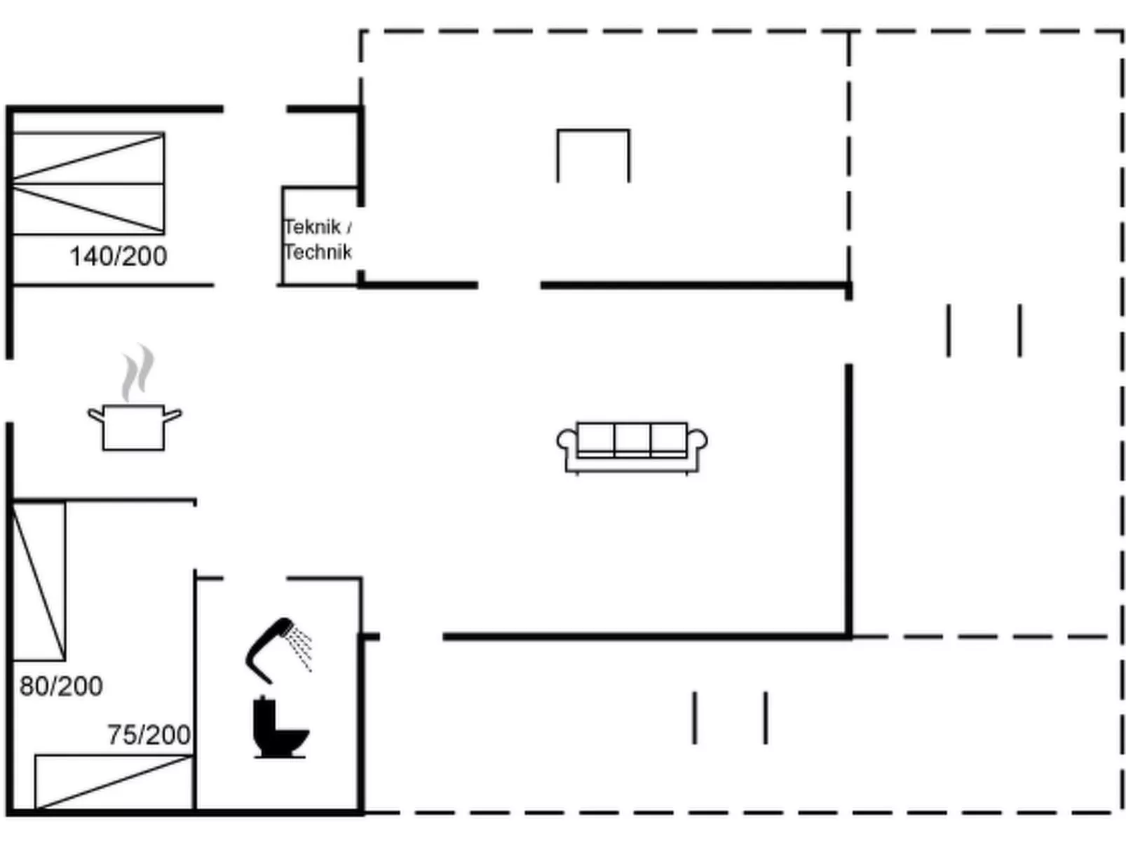 "Nielsine" - 250m from the sea