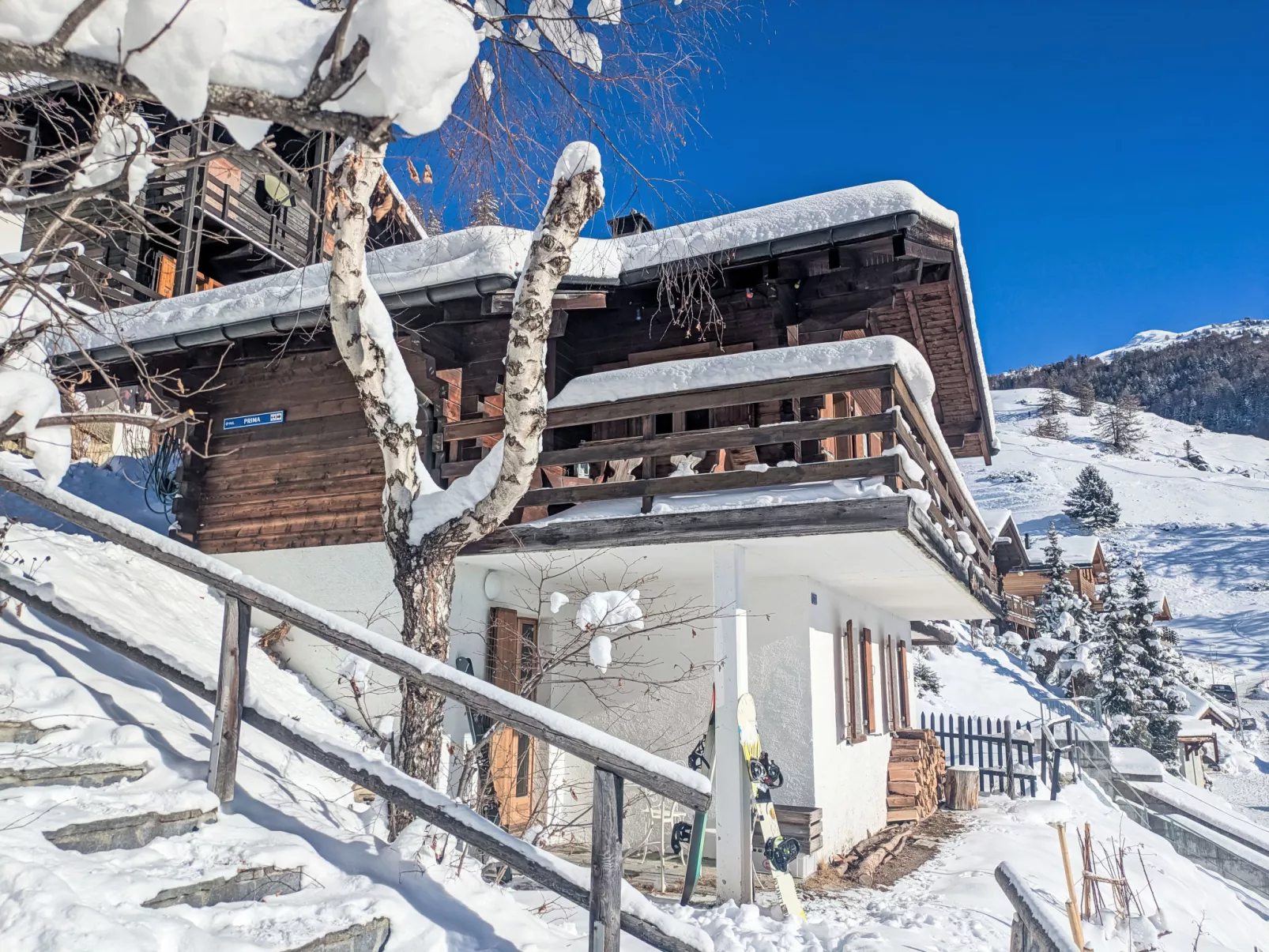 Chalet Le Griffon - Buiten