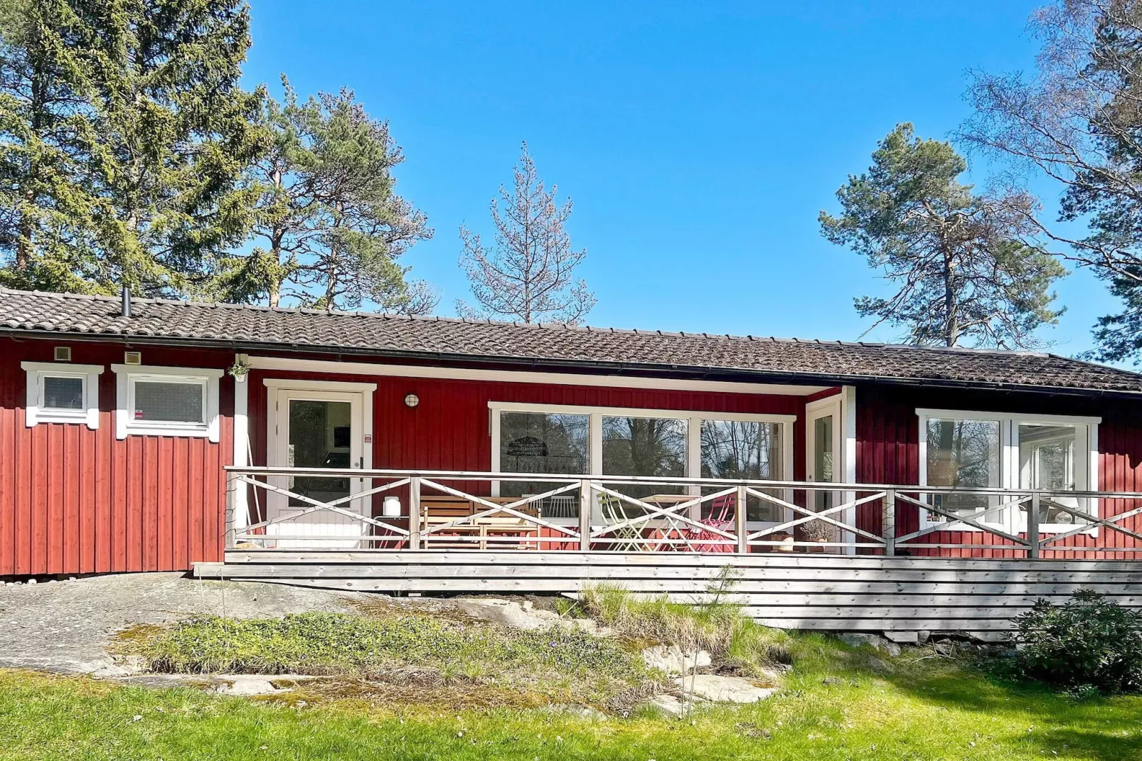 6 persoons vakantie huis in Djurhamn - Buitenlucht