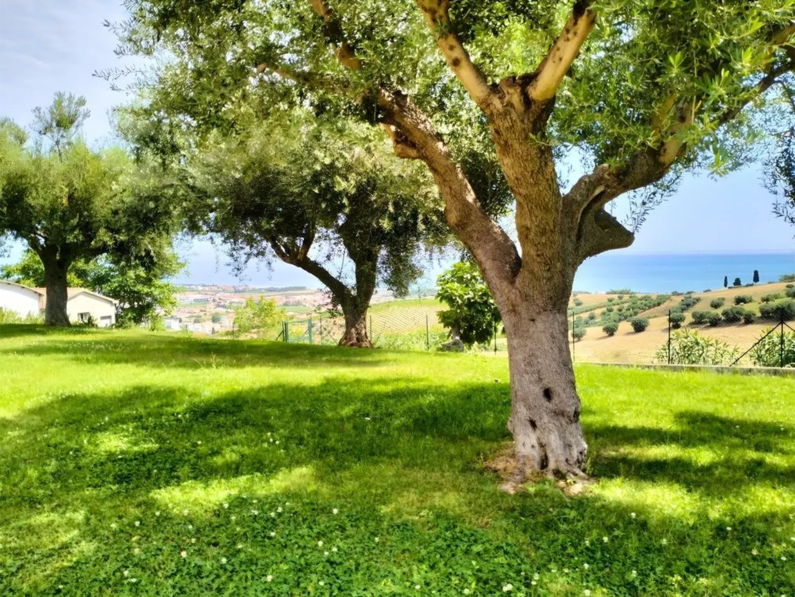 Schoene Appartment mit panoramische Blick - Buiten